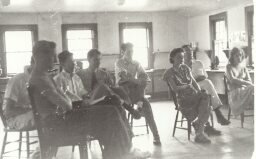 students in phage class 1946